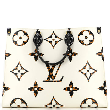 Louis Vuitton OnTheGo Tote Limited Edition Jungle Monogram Giant GM
