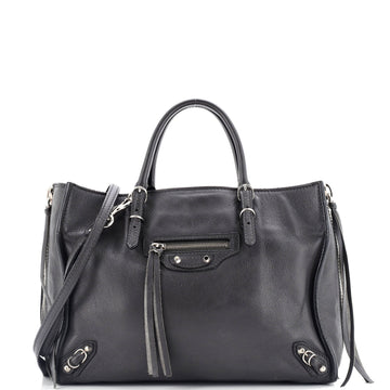 Balenciaga Papier A4 Zip Around Classic Studs Bag Leather Mini