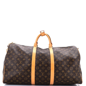 Louis Vuitton Keepall Bandouliere Bag Monogram Canvas 55