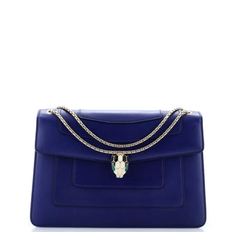 Bvlgari Serpenti Forever Shoulder Bag Leather Medium