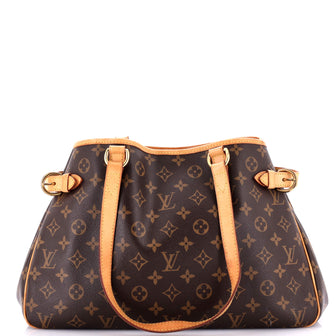 Louis Vuitton Batignolles Handbag Monogram Canvas Horizontal