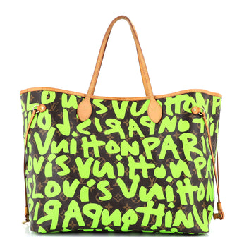 Louis Vuitton Neverfull Tote Limited Edition Monogram Graffiti GM