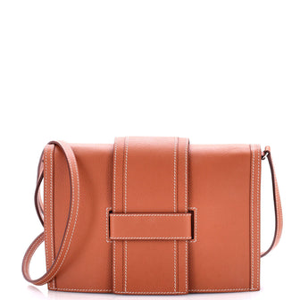 Hermes H Passant Clutch Shoulder Bag Evercolor
