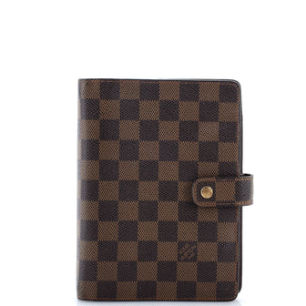 Louis Vuitton Ring Agenda Cover Damier MM