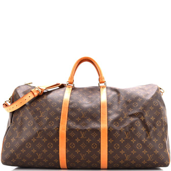 Louis Vuitton Keepall Bandouliere Bag Monogram Canvas 60