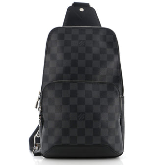 Louis Vuitton Avenue Sling Bag Damier Graphite