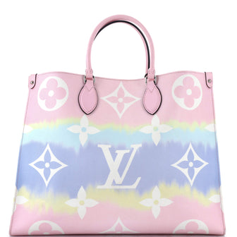 Louis Vuitton OnTheGo Tote Limited Edition Escale Monogram Giant GM