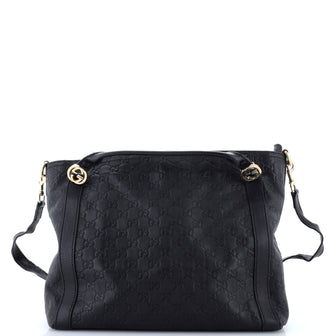 Gucci Miss GG Convertible Tote Guccissima Leather Medium