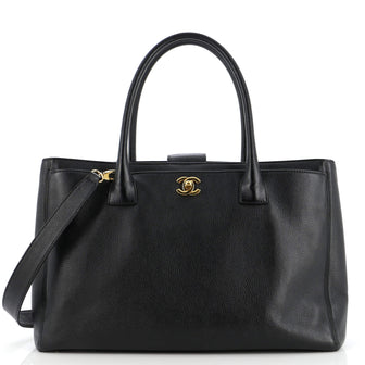 Chanel Cerf Executive Tote Leather Medium