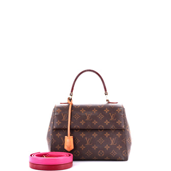 Louis Vuitton Cluny Top Handle Bag Monogram Canvas BB