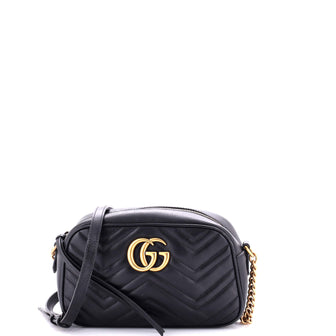 Gucci GG Marmont Shoulder Bag Matelasse Leather Small