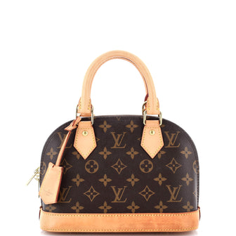 Louis Vuitton Alma Handbag Monogram Canvas BB