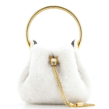 Bvlgari Serpenti Forever Bucket Bag Fur