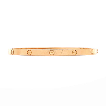 Cartier Love Bracelet 18K Rose Gold Small