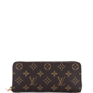 Louis Vuitton Clemence Wallet Monogram Canvas