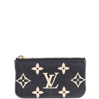 Louis Vuitton Key Pouch Bicolor Monogram Empreinte Giant