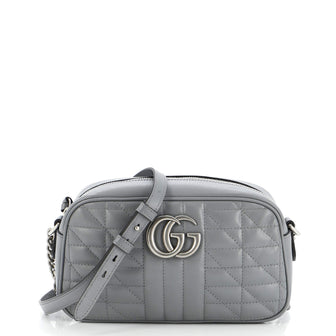 Gucci GG Marmont Shoulder Bag Mixed Matelasse Leather Small