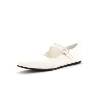 The Row Women's Ava Mary Jane Flats Leather