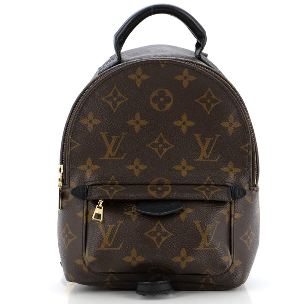 loui vuitton mini backpack Louis Vuitton Palm Springs Backpack Monogram Canvas Mini Brown 3302481