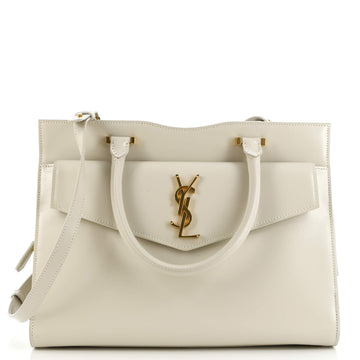 Saint Laurent Uptown Tote Leather Medium