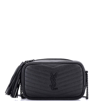 Saint Laurent Lou Camera Bag Matelasse Chevron Leather Mini