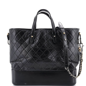 Chanel Gabrielle Shopping Tote Quilted Calfskin Large