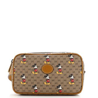 Gucci Disney Mickey Mouse Belt Bag Printed Mini GG Coated Canvas Small