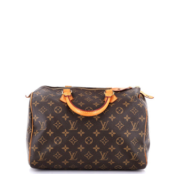 Louis Vuitton Speedy Handbag Monogram Canvas 30