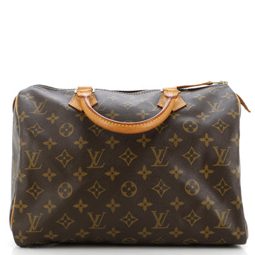 Louis Vuitton Speedy Handbag Monogram Canvas 30