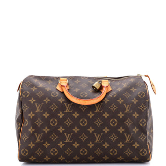 Louis Vuitton Speedy Handbag Monogram Canvas 35