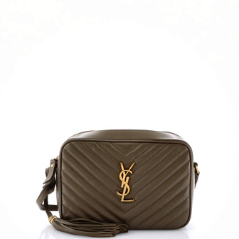 Saint Laurent Lou Camera Bag Matelasse Chevron Leather Small