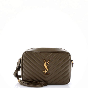 Saint Laurent Lou Camera Bag Matelasse Chevron Leather Small