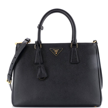 Prada Galleria Double Zip Tote Saffiano Leather Large