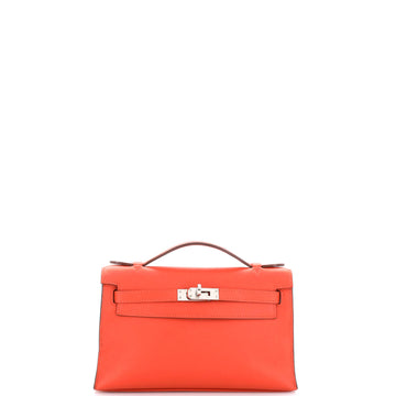 Hermes Kelly Pochette Swift