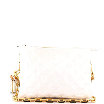 Louis Vuitton Coussin Bag Monogram Embossed Lambskin PM