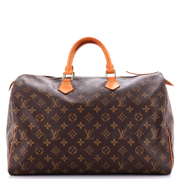 Louis Vuitton Speedy Handbag Monogram Canvas 40