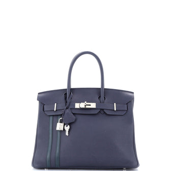Hermes Officier Birkin Bag Limited Edition Togo with Swift 30