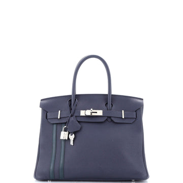 Hermes Officier Birkin Bag Limited Edition Togo with Swift 30