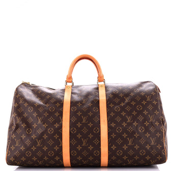 Louis Vuitton Keepall Bag Monogram Canvas 55
