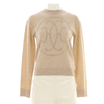 Hermes Women's H Lift Long Sleeve Sweater Cashmere