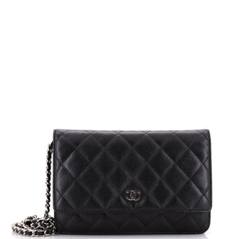 Chanel Wallet on Chain Quilted Caviar