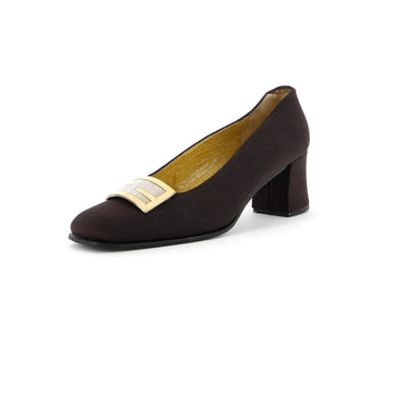 Fendi Women's Vintage FF Pumps Canvas
