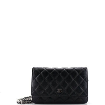 Chanel Wallet on Chain Quilted Caviar