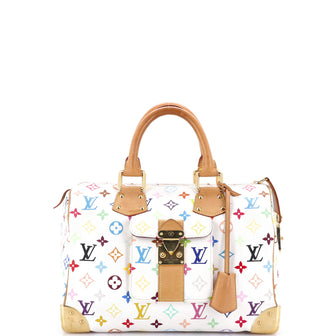 Louis Vuitton Speedy Handbag Monogram Multicolor 30
