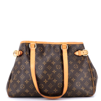 Louis Vuitton Batignolles Handbag Monogram Canvas Horizontal
