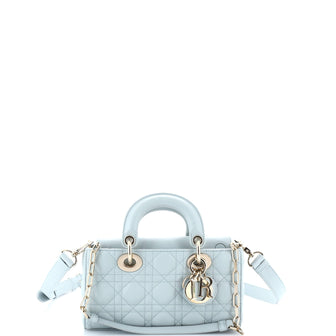 Christian Dior Lady D-Joy Bag Cannage Quilt Lambskin Small