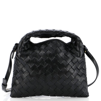 Bottega Veneta Hop Top Handle Bag Intrecciato Nappa Mini