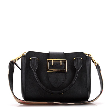 Burberry Buckle Tote Leather Small