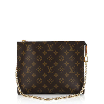 Louis Vuitton Toiletry Pouch on Chain Monogram Canvas