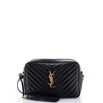 Saint Laurent Lou Camera Bag Matelasse Chevron Leather Small